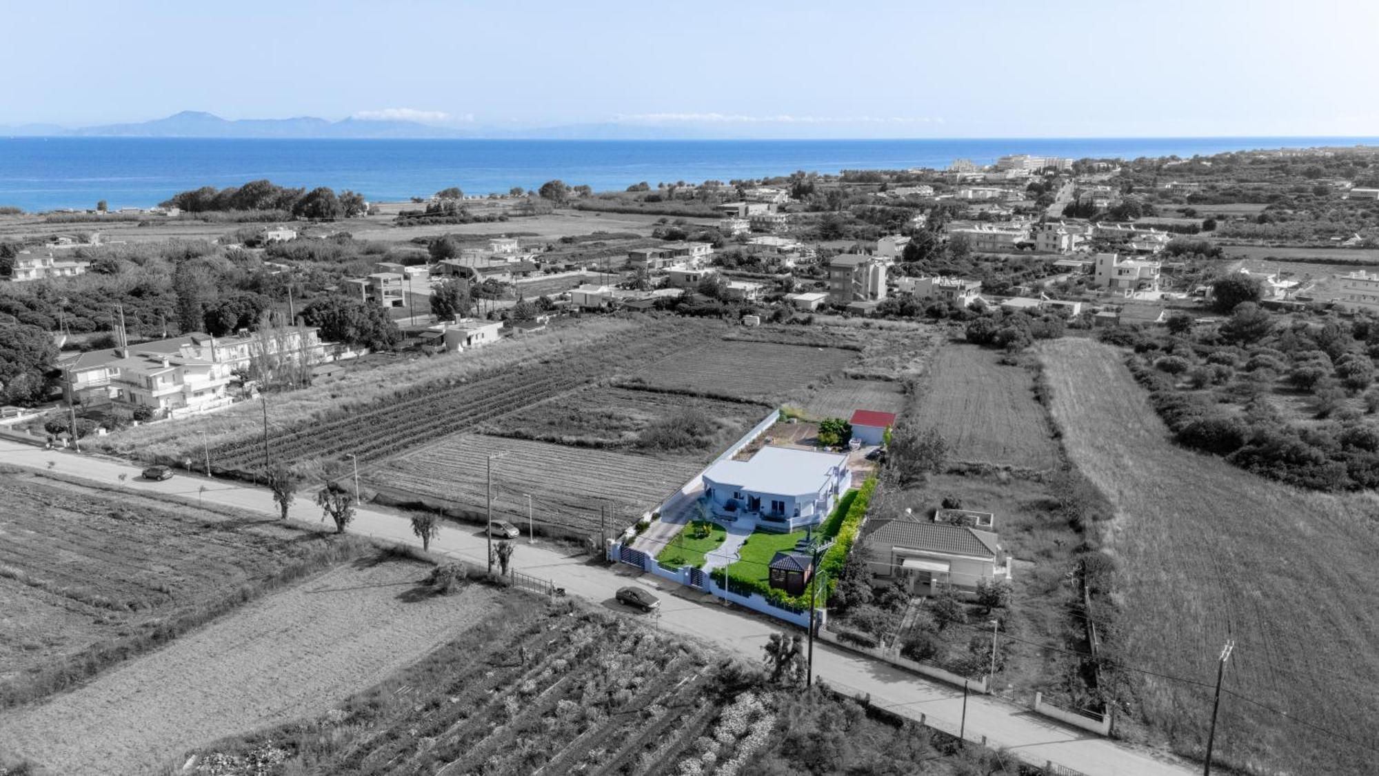 Villa Giota Luxury Living Theológos Buitenkant foto